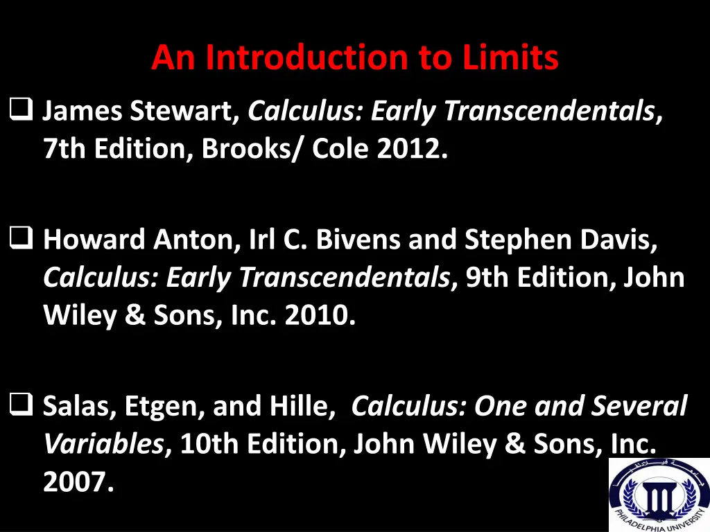 an introduction to limits james stewart calculus