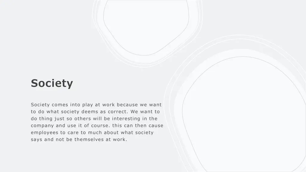 society