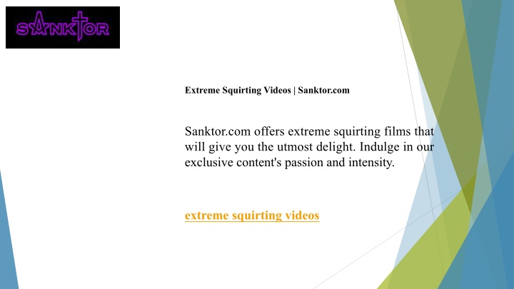 extreme squirting videos sanktor com
