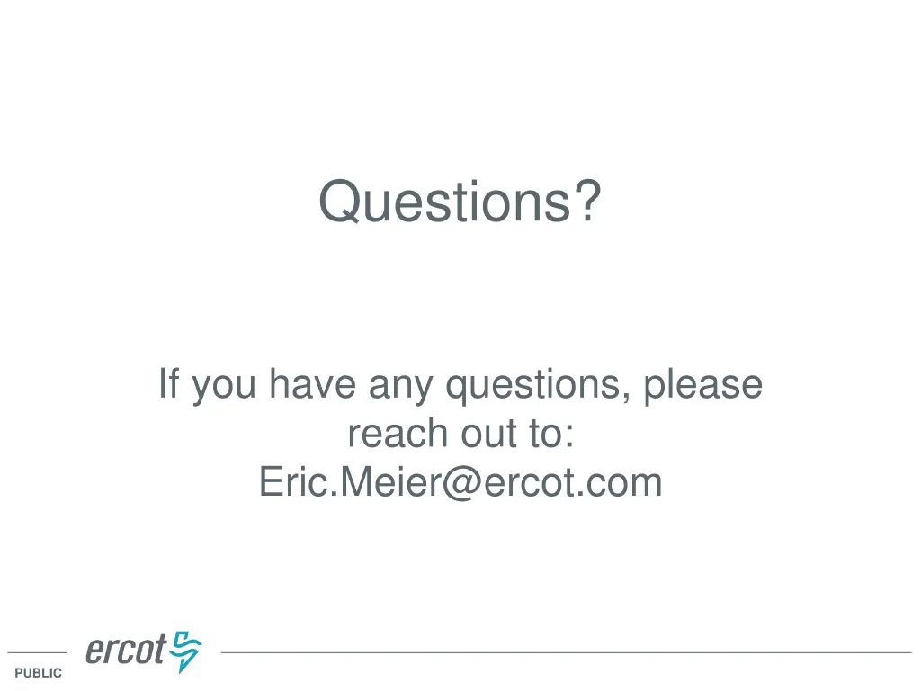 questions