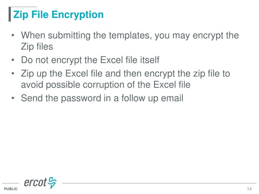 zip file encryption