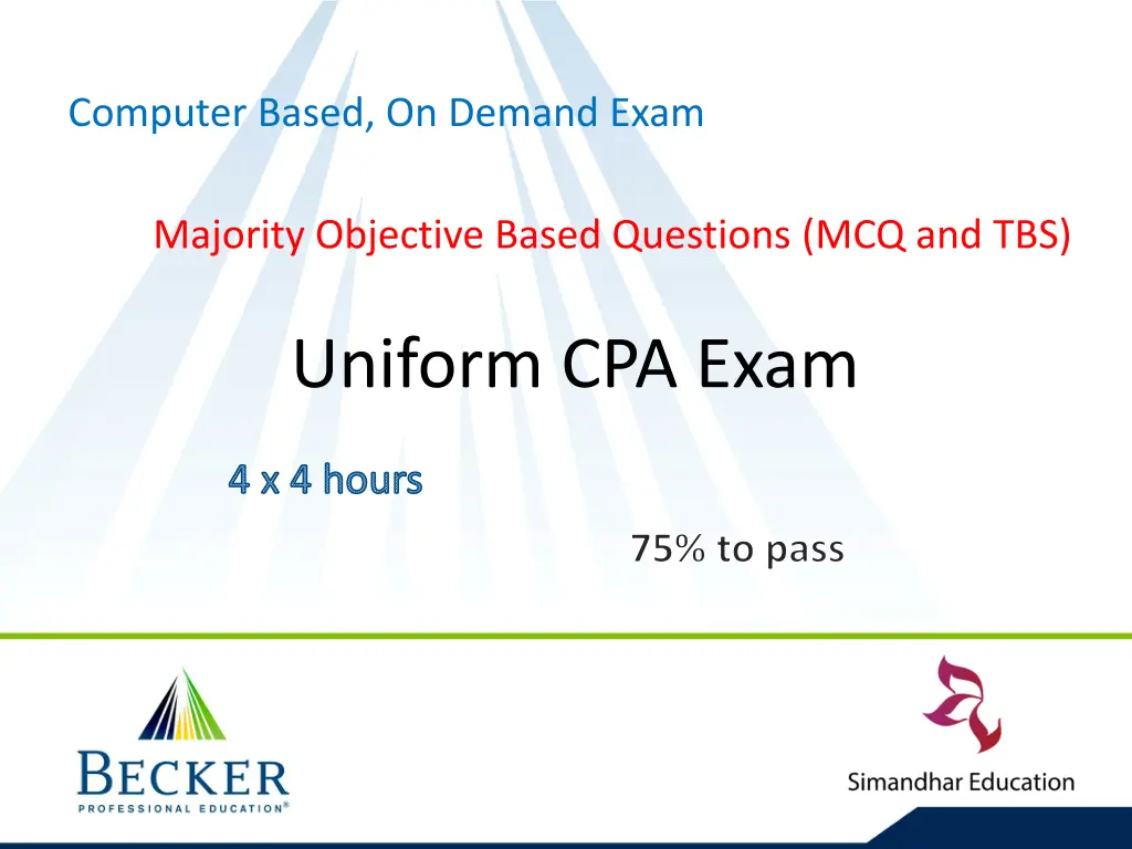 computer based on demand exam