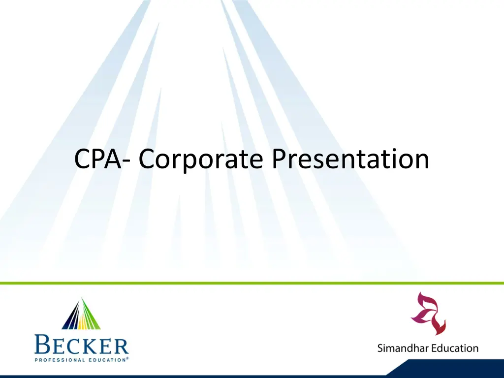 cpa corporate presentation