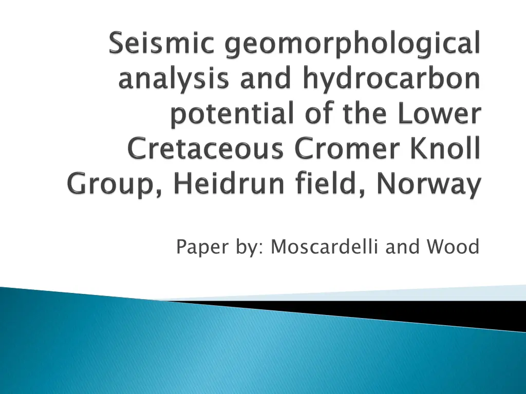 paper by moscardelli and wood