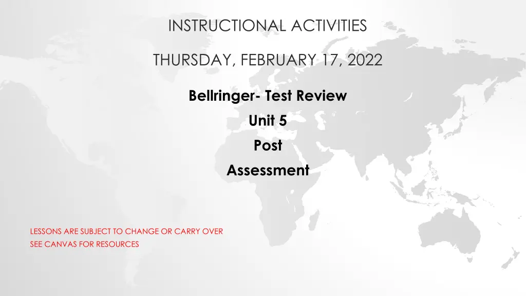 instructional activities 1