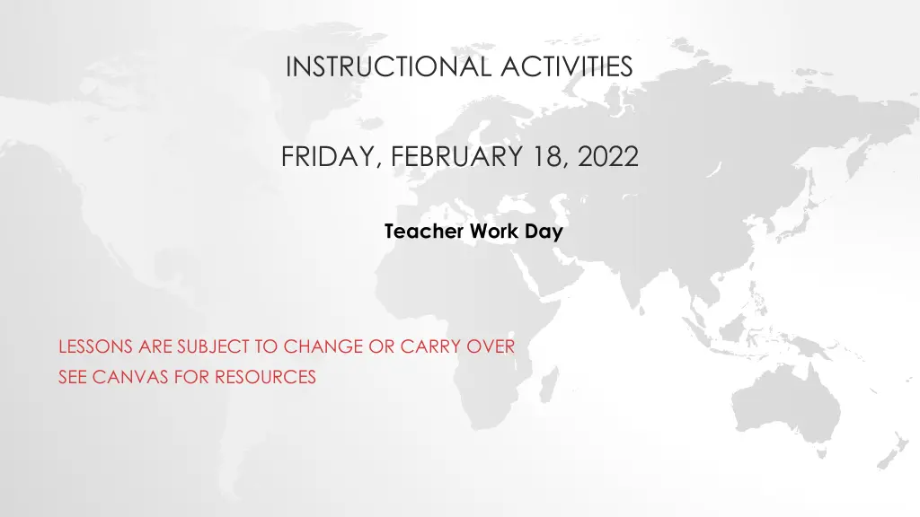 instructional activities 2