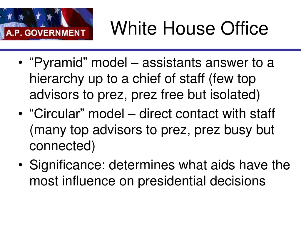 white house office