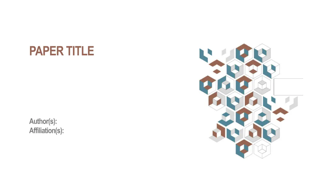 paper title
