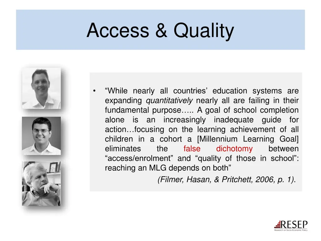 access quality 2