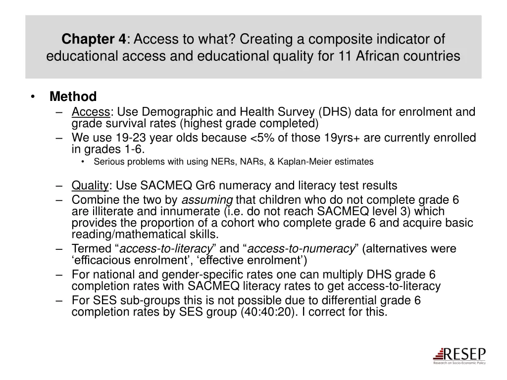 chapter 4 access to what creating a composite
