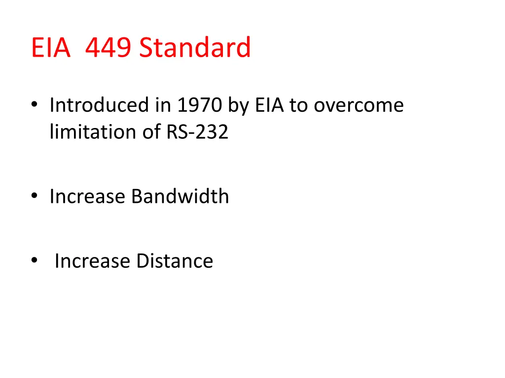 eia 449 standard