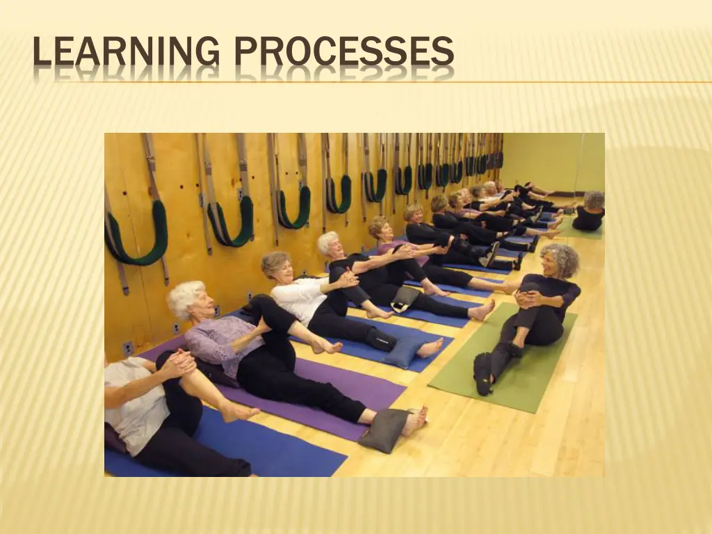 learning processes