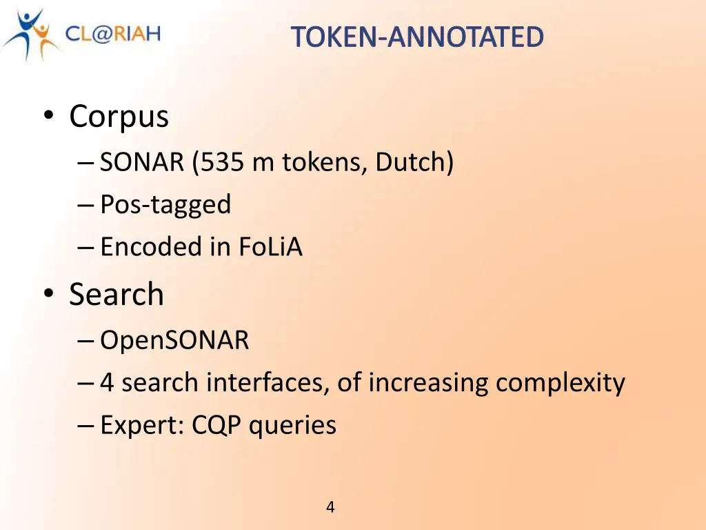 token annotated