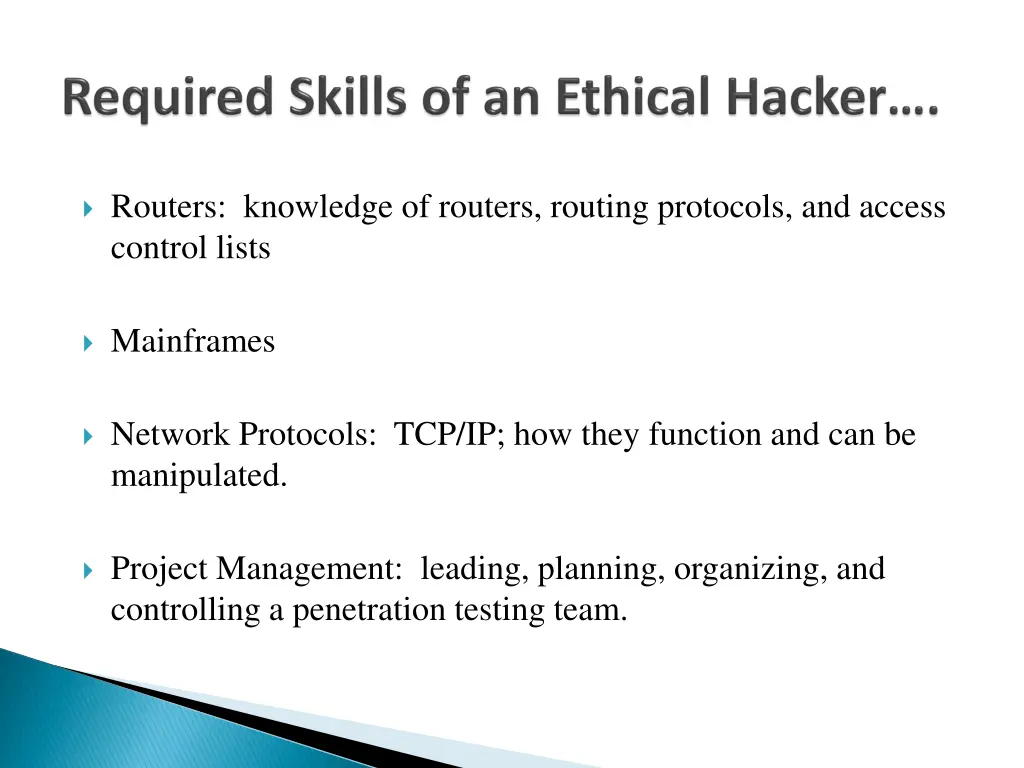 routers knowledge of routers routing protocols