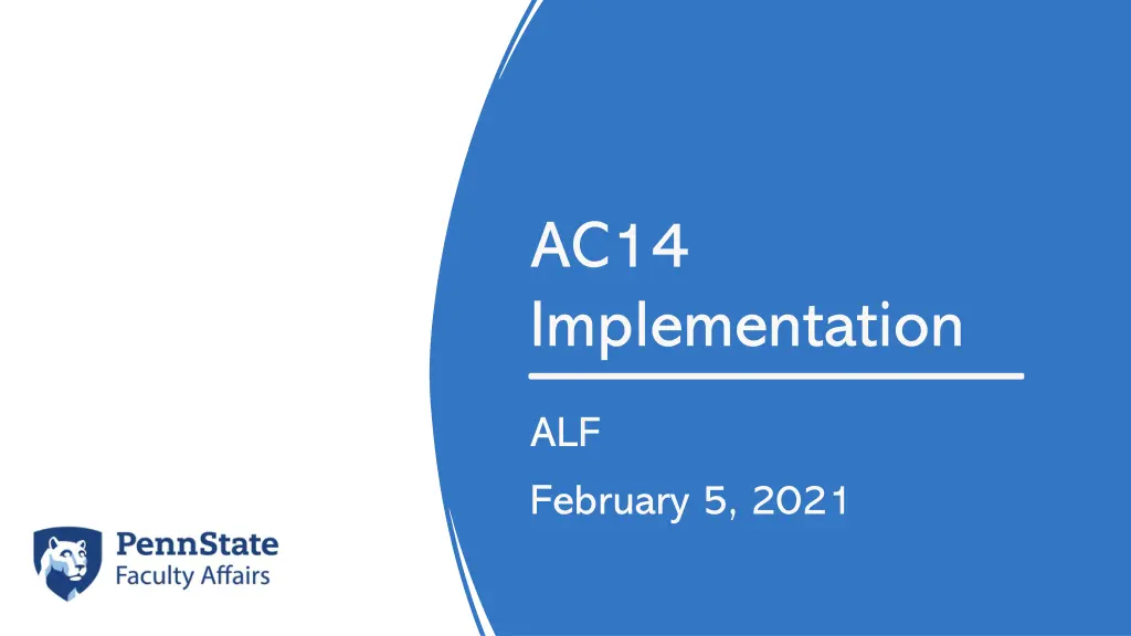 ac14 implementation
