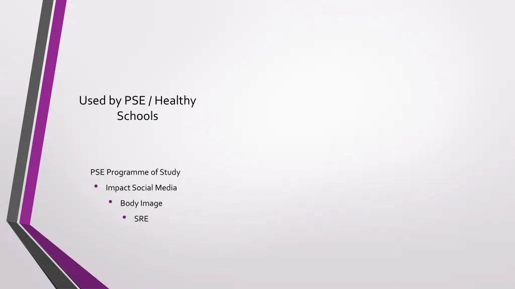 used by pse healthy schools