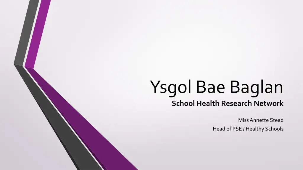 ysgol bae baglan school health research network