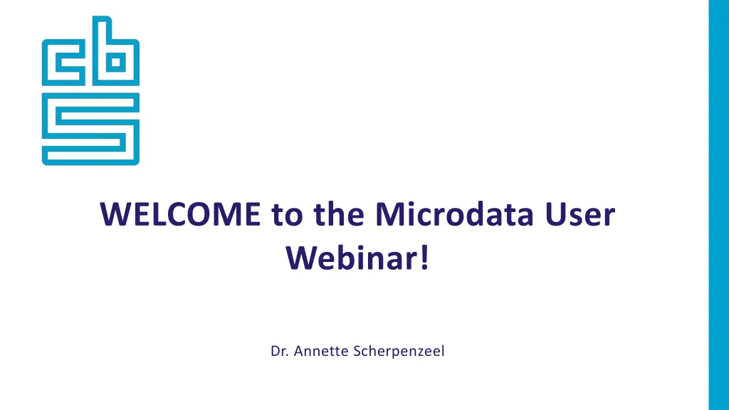 welcome to the microdata user webinar