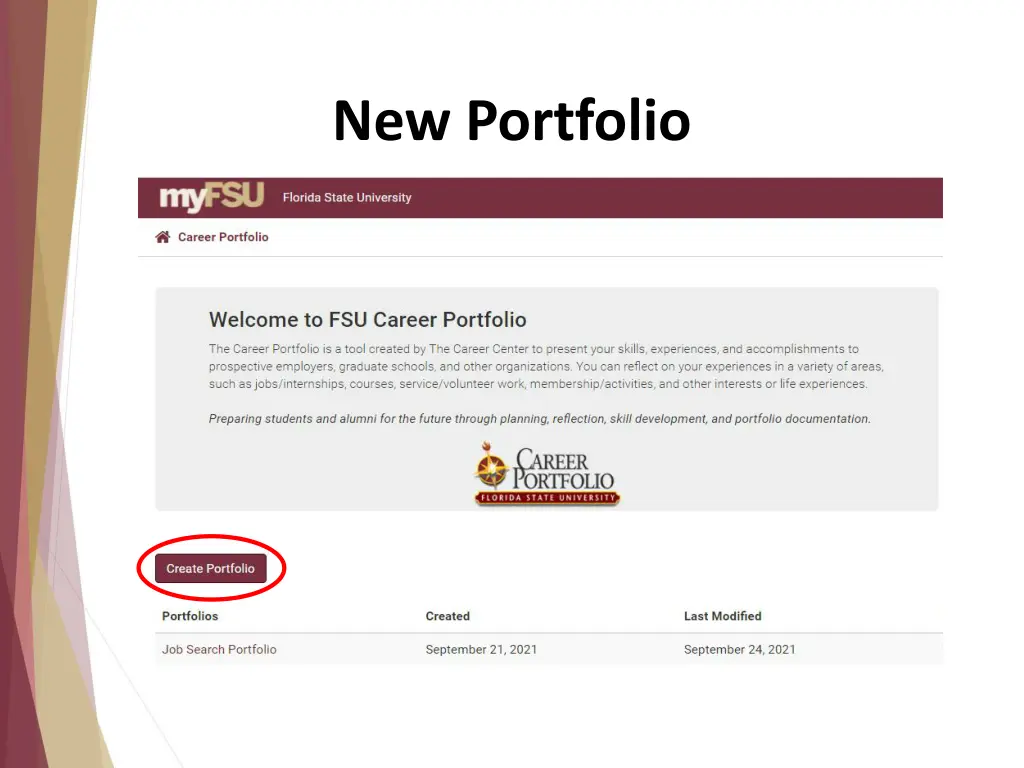 new portfolio