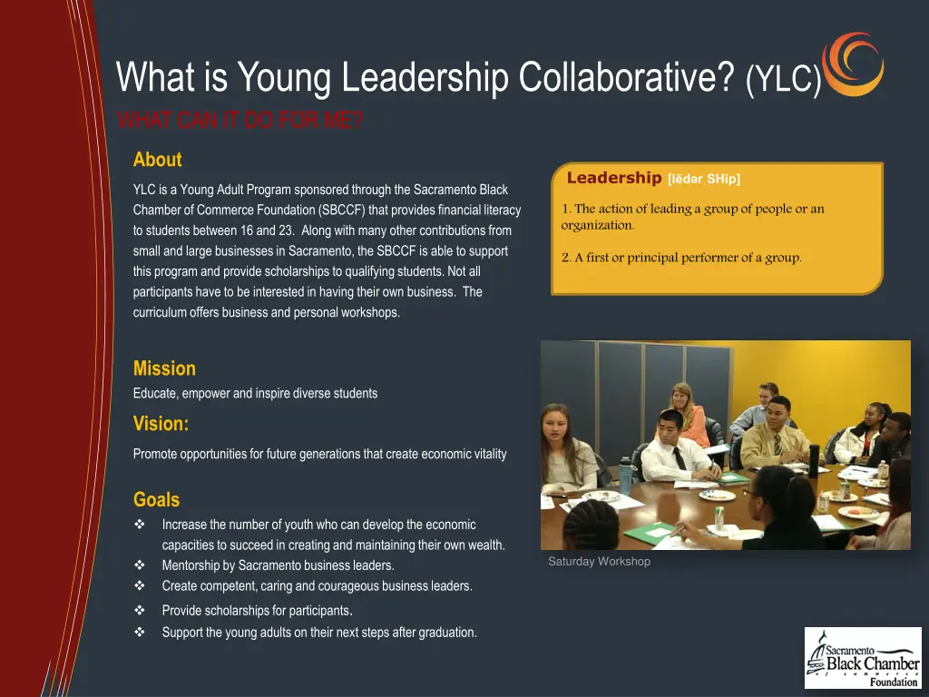 what is young leadership collaborative ylc what