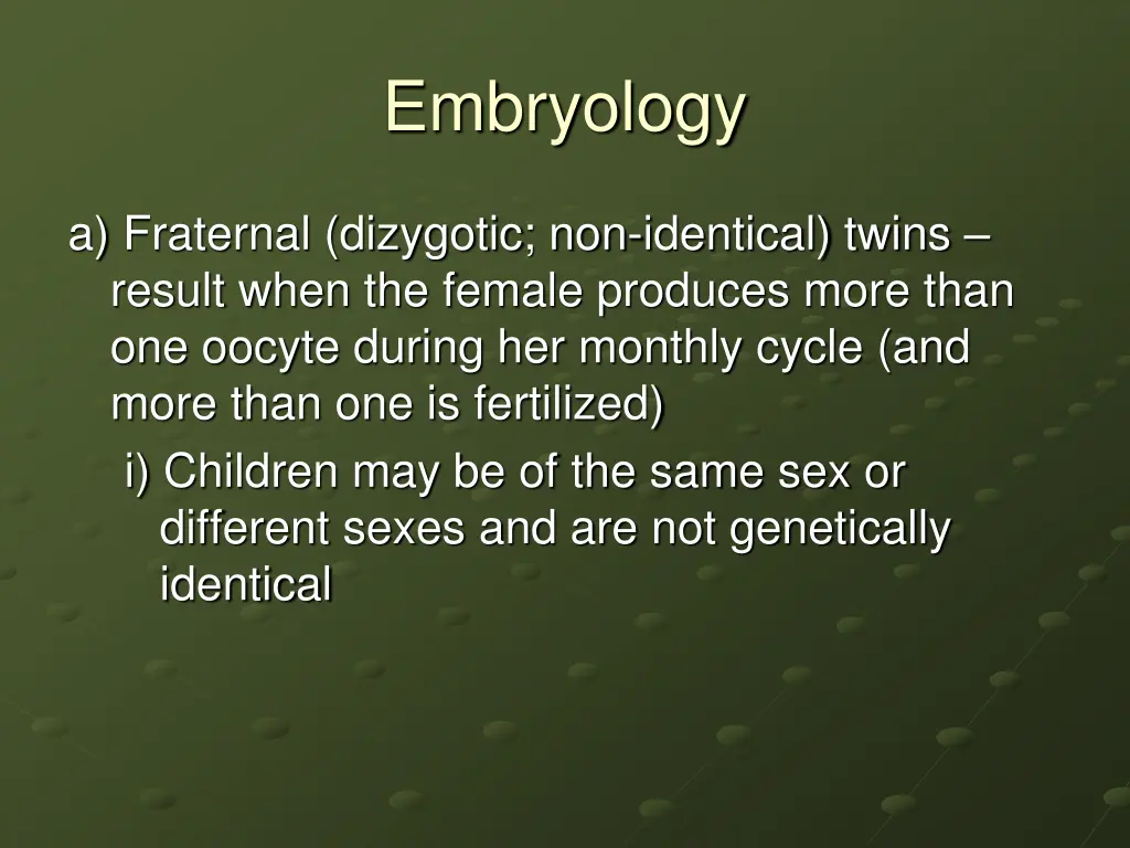 embryology 9