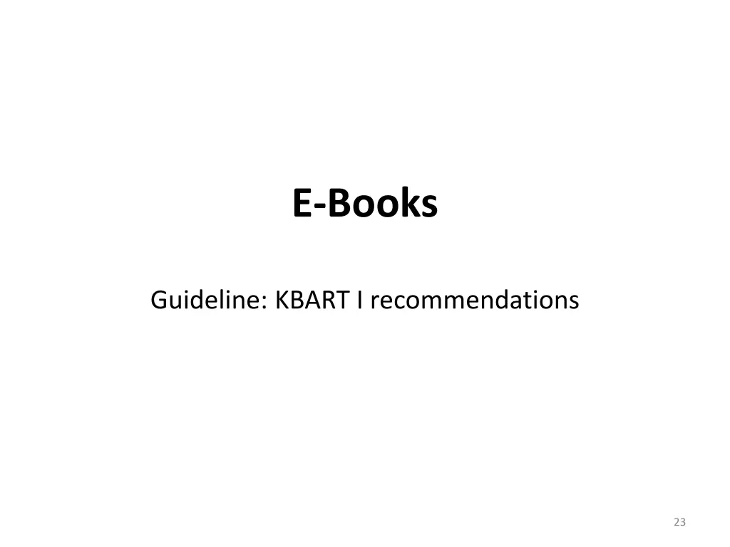 e books
