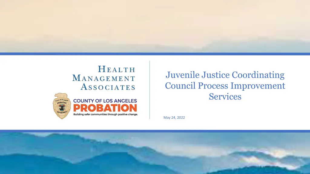 juvenile justice coordinating council process