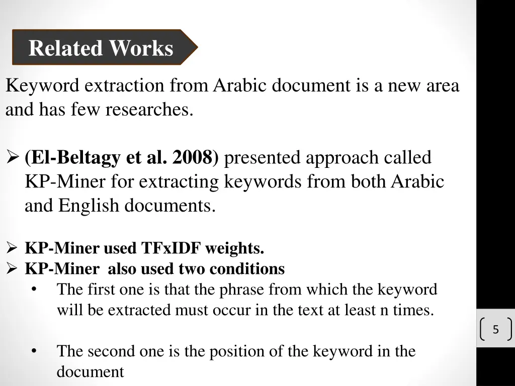 related works