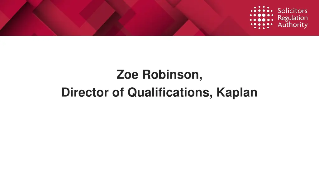 zoe robinson