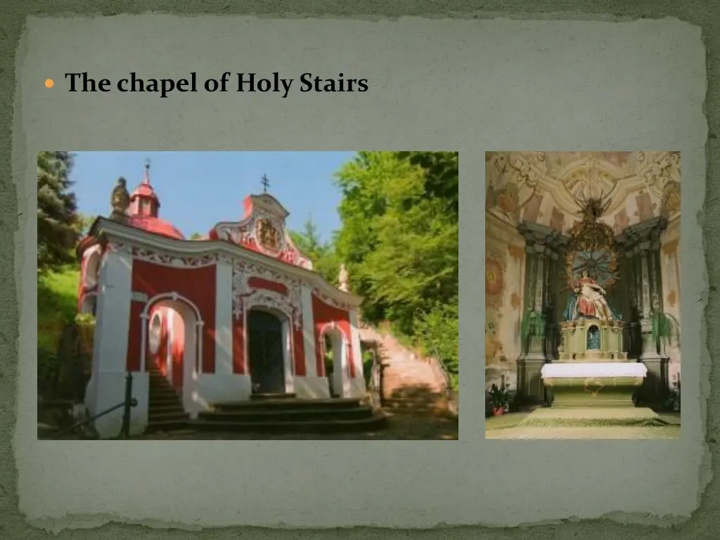 the chapel of holy stairs