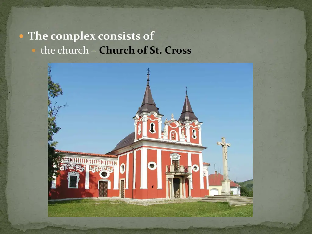 the complexconsistsof the church churchof st cross