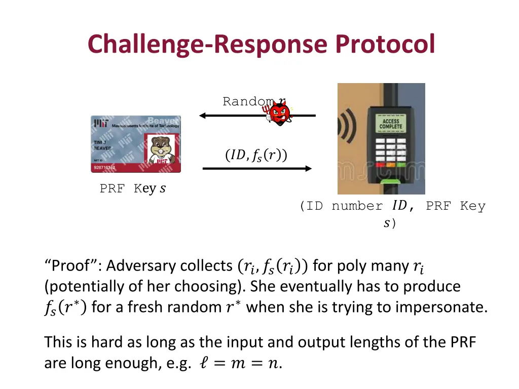 challenge response protocol