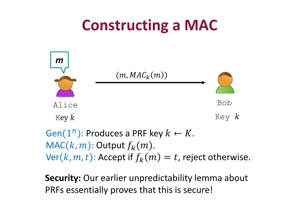 constructing a mac