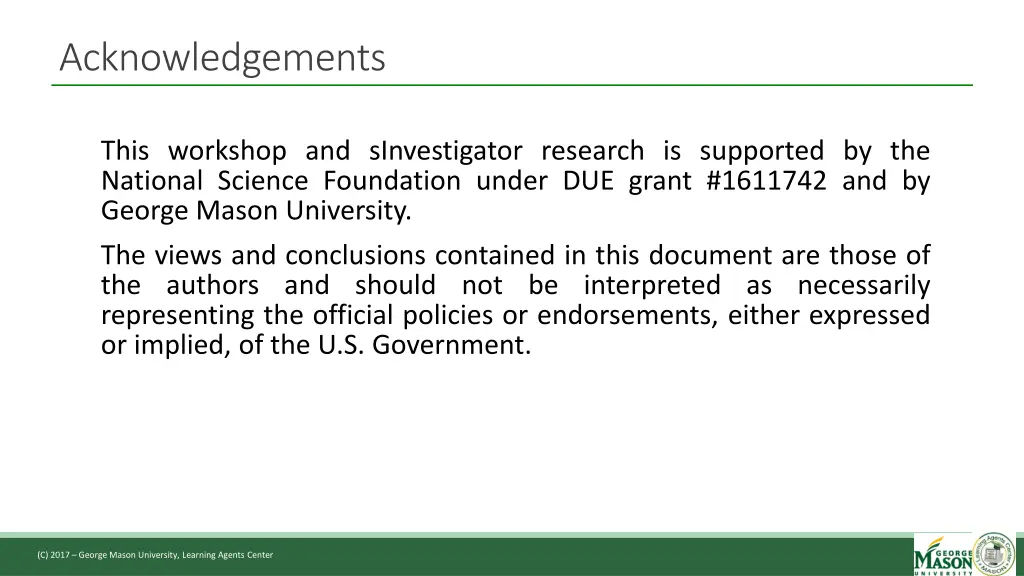 acknowledgements