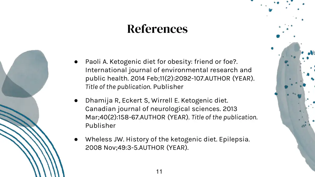 references