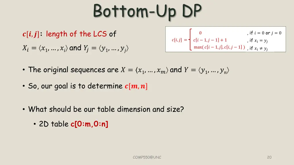 bottom up dp 5