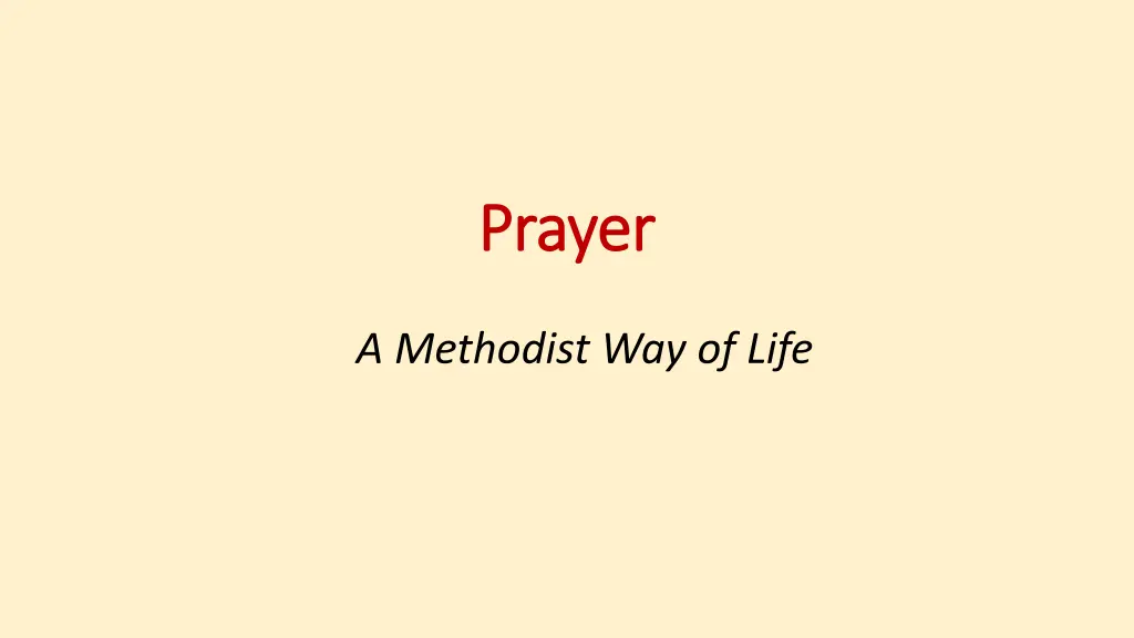 prayer prayer