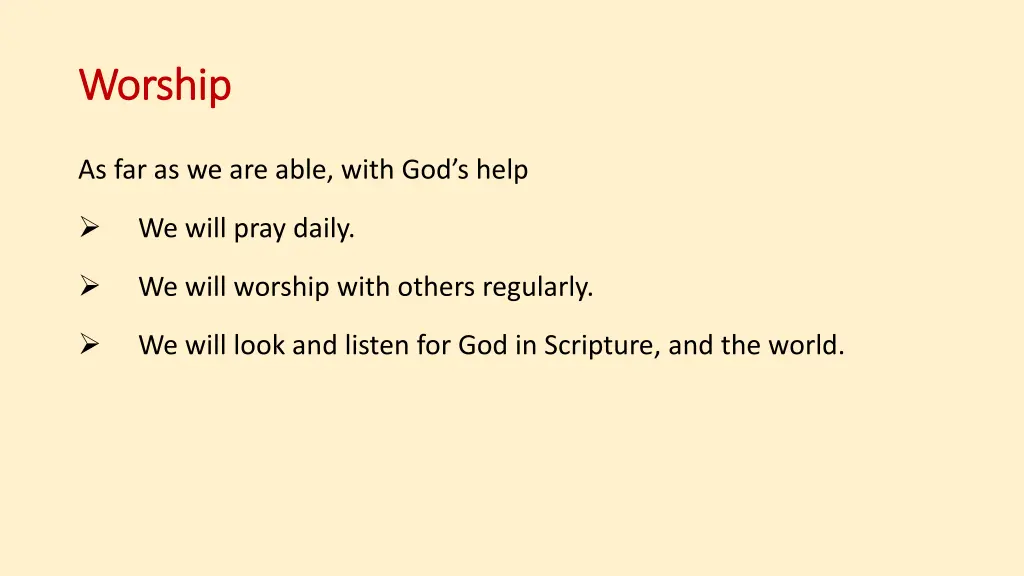 worship worship