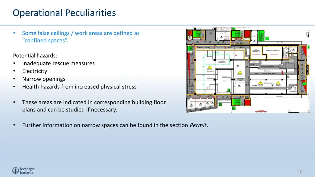 operational peculiarities
