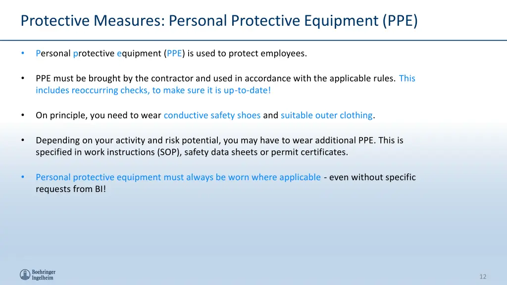 protective measures personal protective equipment