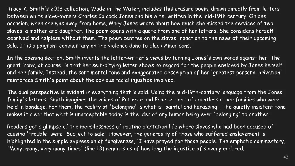 tracy k smith s 2018 collection wade in the water