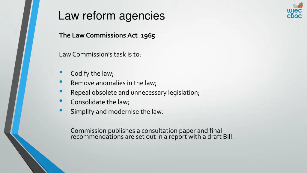 law reform agencies 1