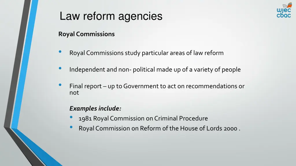 law reform agencies 3