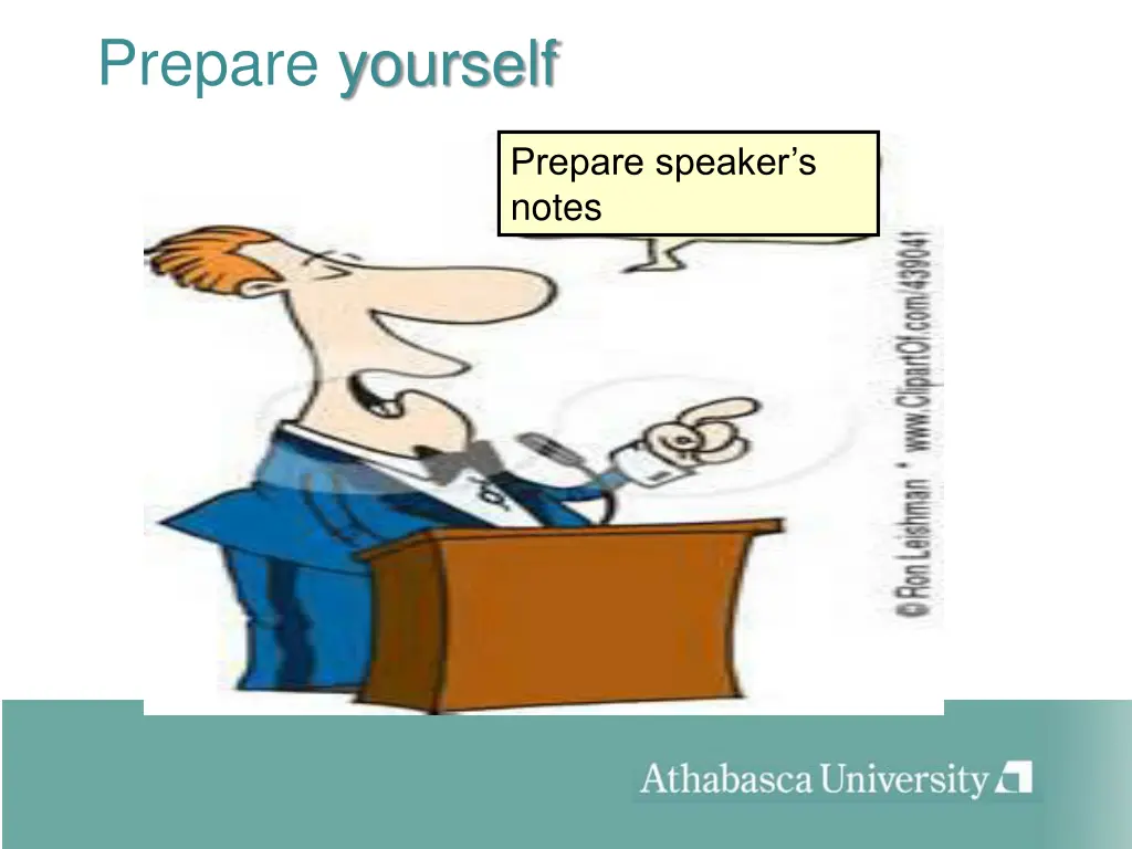 prepare yourself