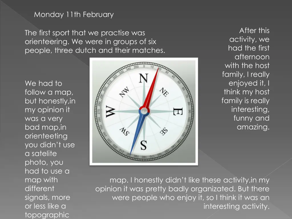 monday 11th february