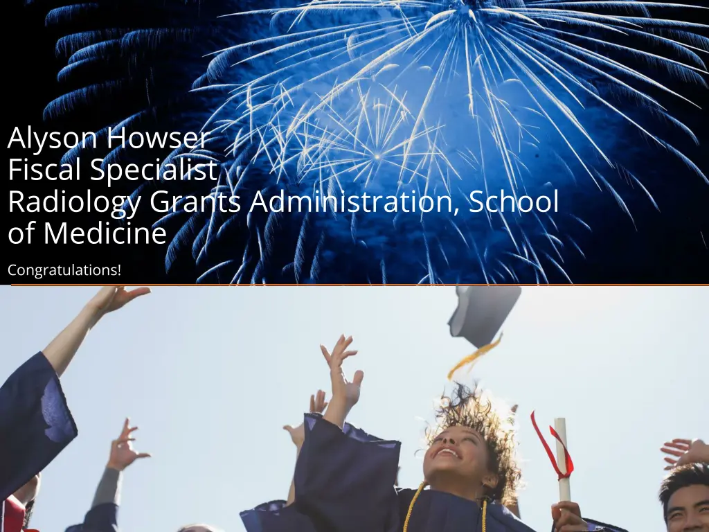 alyson howser fiscal specialist radiology grants