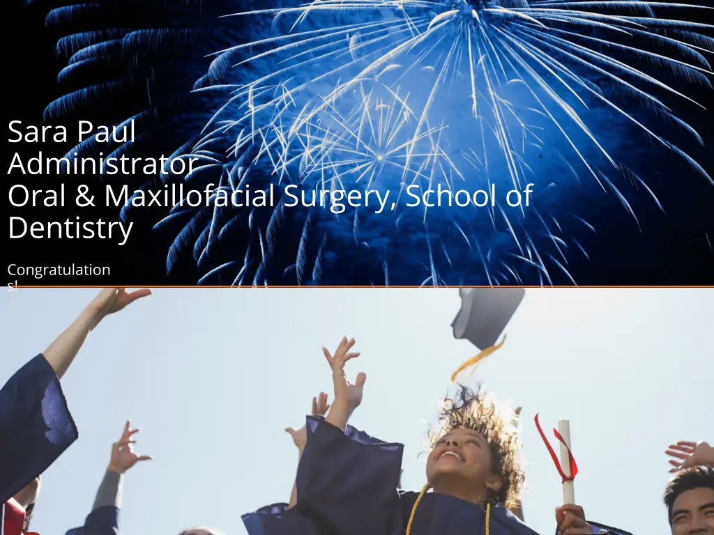 sara paul administrator oral maxillofacial