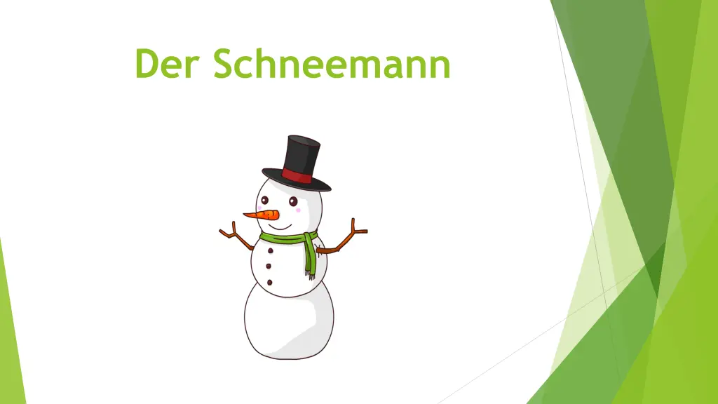 der schneemann