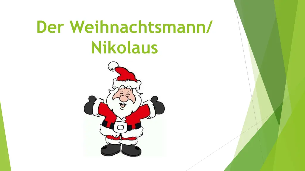 der weihnachtsmann nikolaus