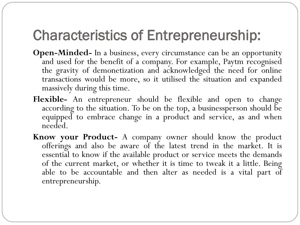 characteristics of entrepreneurship 3